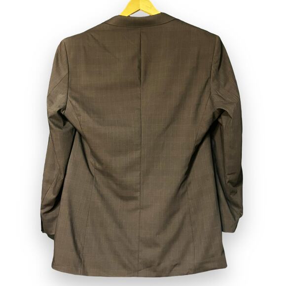 FUBU Men's Suit. Sport Jacket/Blazer 42R & Dress Pants/Slacks, appx 35x34. Wool - Picture 8 of 8